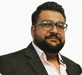 Professional portrait of Iqbal Haider